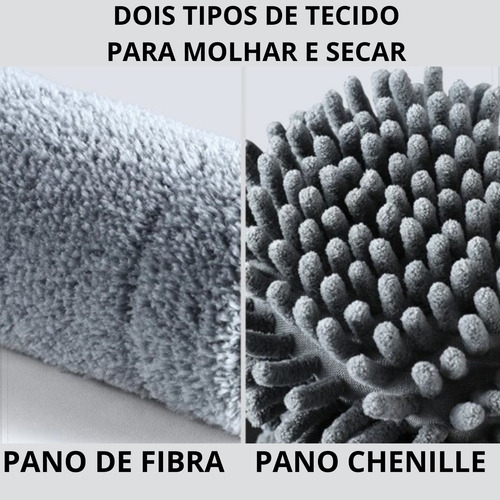 Limpador De Janelas Vidraças E Vidros Com Cabo Extensível