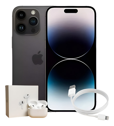 Apple iPhone 14 Pro Max 512 Gb - Negro Espacial + Regalo (Reacondicionado)