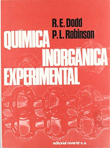 Libro Química Inorgánica Experimental De R E Dodd P L Robins