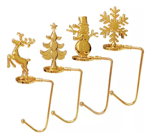 A- Juego De Soportes Para Decoración De Calcetines 4 Piezas