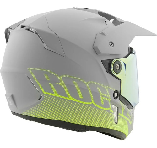 Casco Doble Propósito Joe Rocket Rkt 26 Solar Flare Gris 