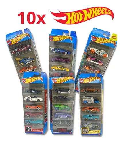 Carrinhos - Hot Wheels - Pacote com 5 Carros - Sortidos - Mattel - Ri Happy