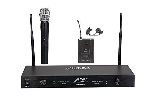Audio2000 De Awm6002ul Uhf De 2 Canales Inalámbrico De Mano