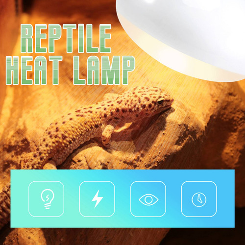 Paquete De 2 Bombillas Térmicas Uvb Uva Reptile Para Reptil