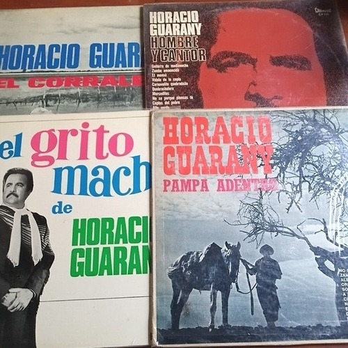 Horacio Guarany. Lote De 12 Discos. 