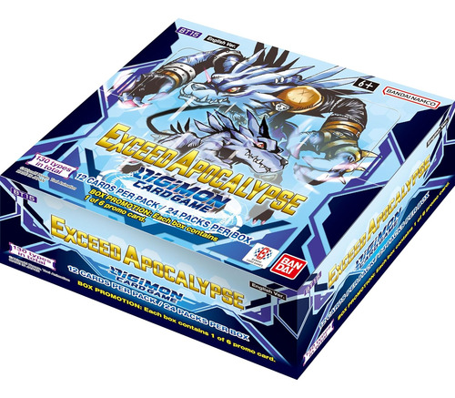 Digimon Tcg Exceed Apocalypse Bt15 Booster Box
