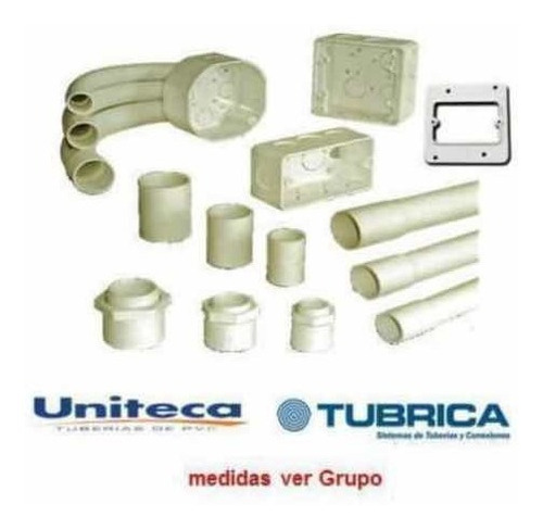 Tubo Pvc Conduit 1 3mts Uniteca