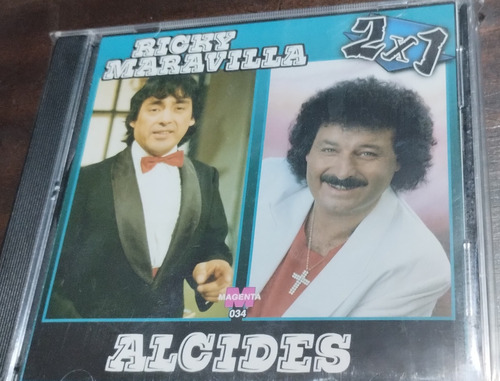 Ricky Maravilla Alcides Cd 2 X 1 Cerrado Nuev