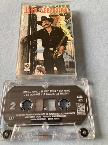 Joan Sebastian / Con Tambora Cassette Original 1991 (Usado)
