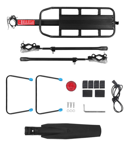 Estante Trasero Para Bicicleta, Aleación De Aluminio