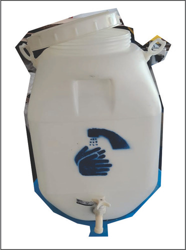 Contenedor De 50 Lts Con Llave (Usado)