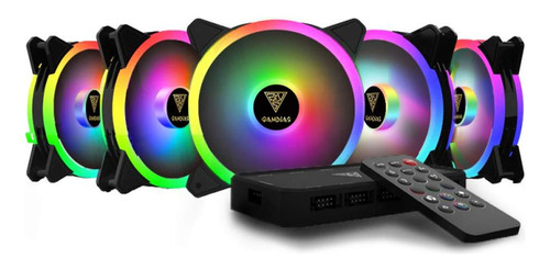 Gamdia 5 Ventilador Refrigeracion Rgb Para Computadora 4.724