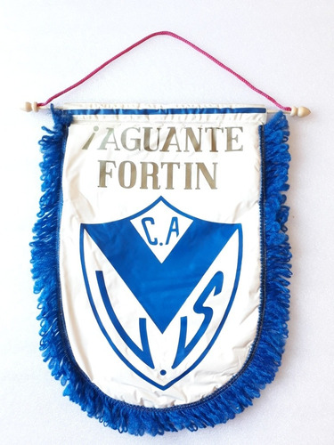 Banderín De Vélez Sarsfield De Los Años 90 Usado