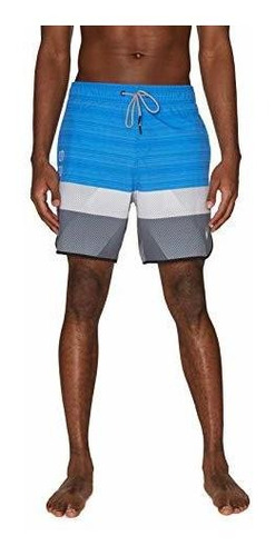 Spyder Hombres Estándar 7  Colorblock Textured Trunks 3drsa