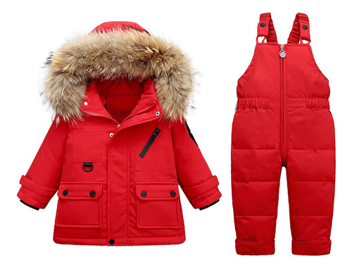 Chaqueta De Invierno Para Niños Y Niñas, Engrosada, De Alta