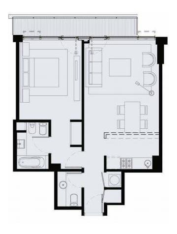 Imagen 19 de 19 de Departamento En Venta De 2 Ambientes En Puerto Madero