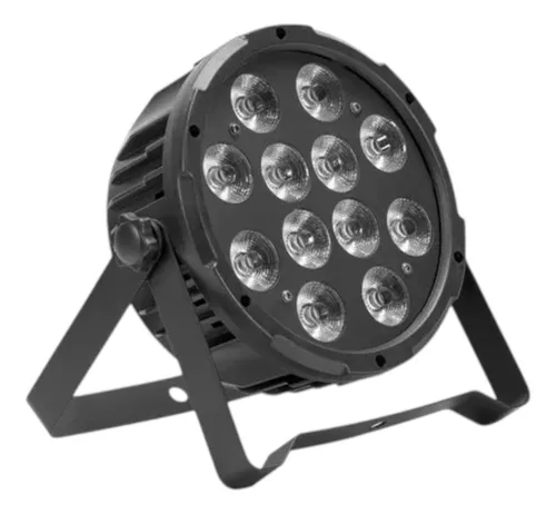 Spot Par Led Proton 12 Led Alta Potencia 10w Rgbw Dmx Pro