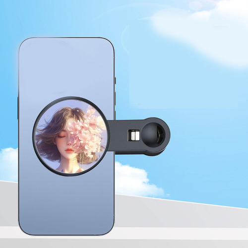 Novos 2 Espelho De Clipe De Selfie Para Câmera Traseira,