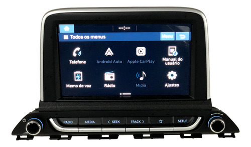 Multimídia Hyundai Hb20 2020 A 2022 96150r10504x Rc817