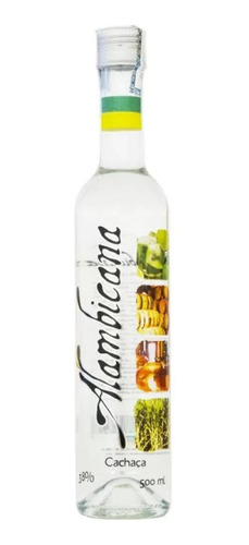 Cachaça Alambicana Prata 500ml