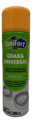 Unifort Graxa Universal Lítio Rolamentos 300ml