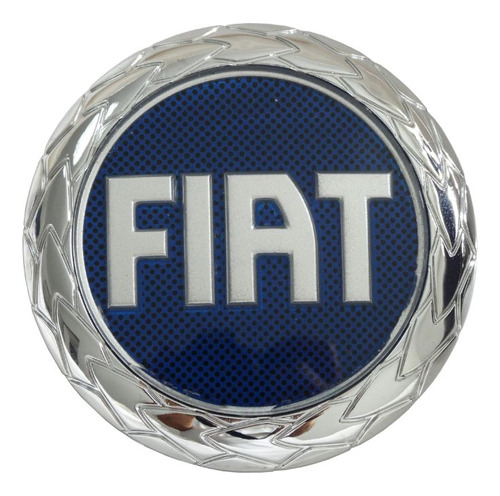 Emblema Fiat Grade Dianteiro Idea 2002 A 2010 - 9,5 Cm