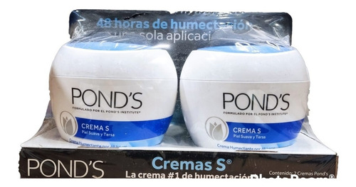 Crema Facial Pond's Crema S 2 Piezas De 400 G Cada Una Tipo de piel Mixta