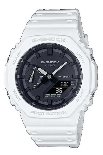 Reloj Casio G-shock Ga-2100-7a Ag Oficial Caba Gtia 2 Años.