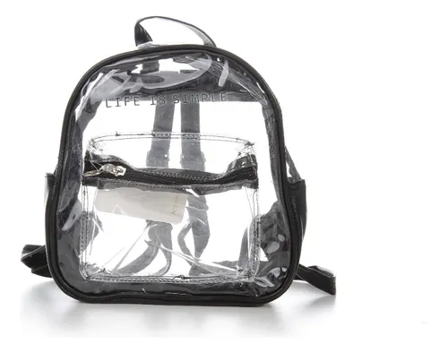 Mochila Transparente MercadoLibre