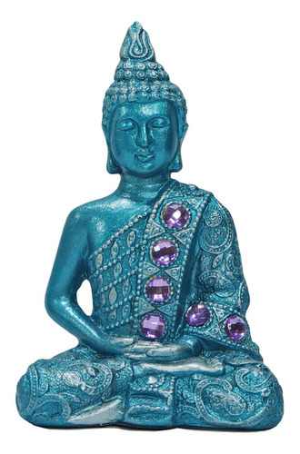 Buda Hindu Meditando Tibetano Tailandês Estátua Várias Cores