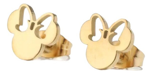 C Aros Importados Minnie Mouse De Acero Quirúrgico