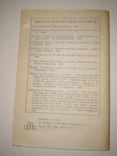 Elementos Derecho Comercial: Sociedades - Fargosi/romanello (Usado)