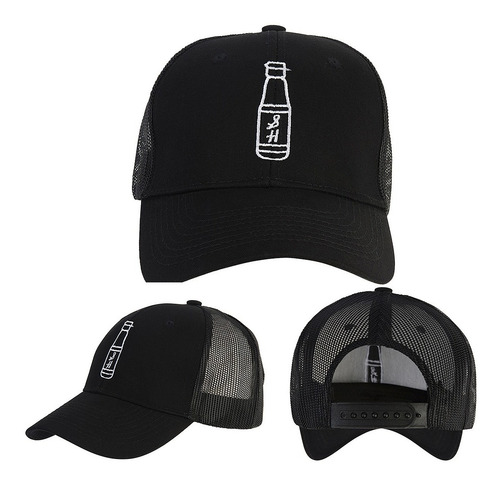 Imagen 2 de 3 de Kit Salsa Huichol Con 4 Botellas Y Gorra Logo Botella Red