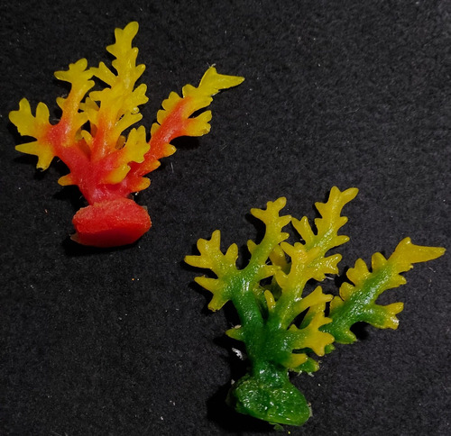 Adorno De Silicona Para Acuarios Coral Soft. Mod.1029 /11 Cm