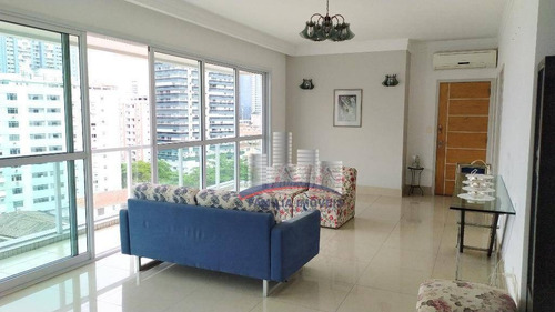 Imagem 3 de 30 de Apartamento À Venda, 154 M² Por R$ 1.180.000,00 - Ponta Da Praia - Santos/sp - Ap2798