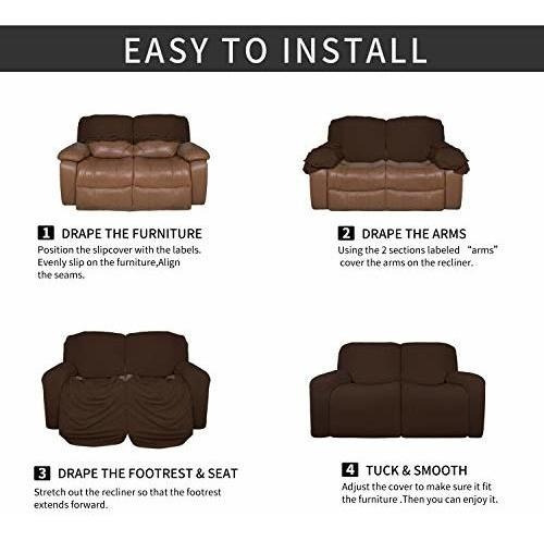 Funda De Sillon Easy-going Para Reclinable Microfibra Suave