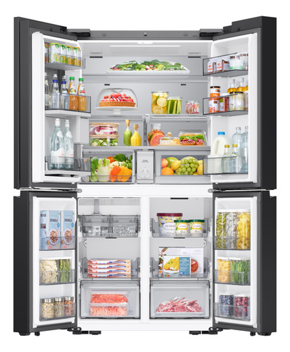 Refrigerador Samsung Bespoke Ai 23ft Con Pantalla Ai Blanco Blanco