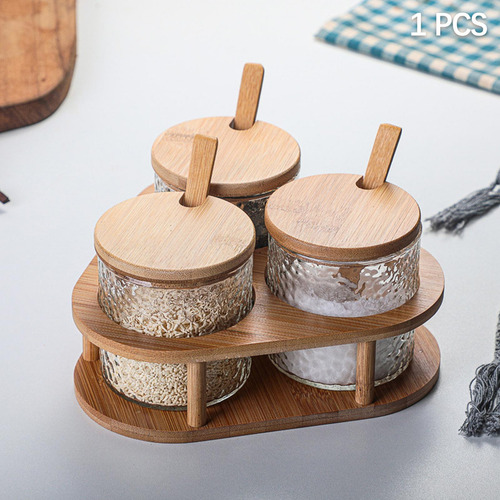 2 Tarro De Especias De Cocina De 280 Ml Con Contenedores De