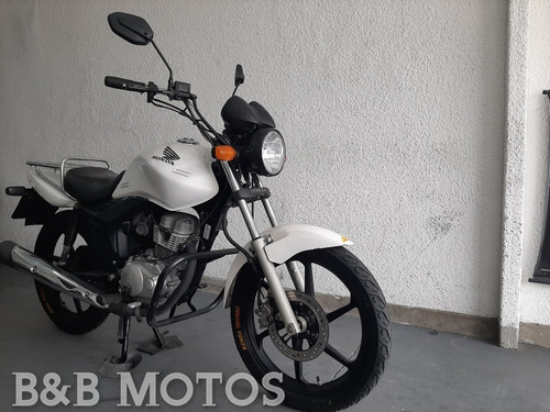 Honda Cg 150 Cargo 2013 Branca N Fan Factor Ybr