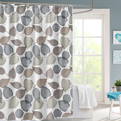 Cortina De Ducha Estampada A Prueba De Cortinas De Ducha Par