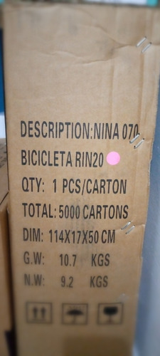 Imagen 4 de 4 de Bicicleta Nueva, Rin 20, Marca Lootoo