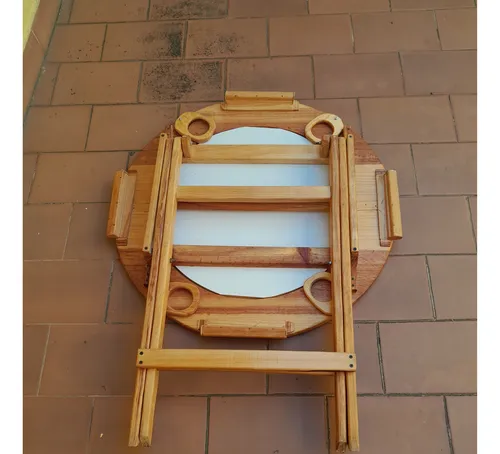 Mesa Plegable Redonda.
