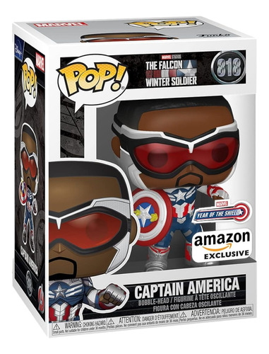 Funko Pop Captain America Falcon Marvel 818