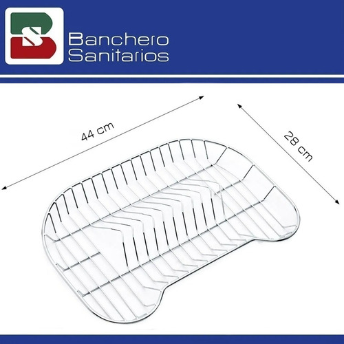 Imagen 2 de 7 de Combo Secaplatos + Dosificador Johnson Para Bachas Luxor