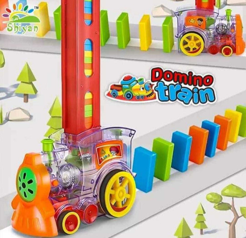 Juguete Tren Domino Para Niños