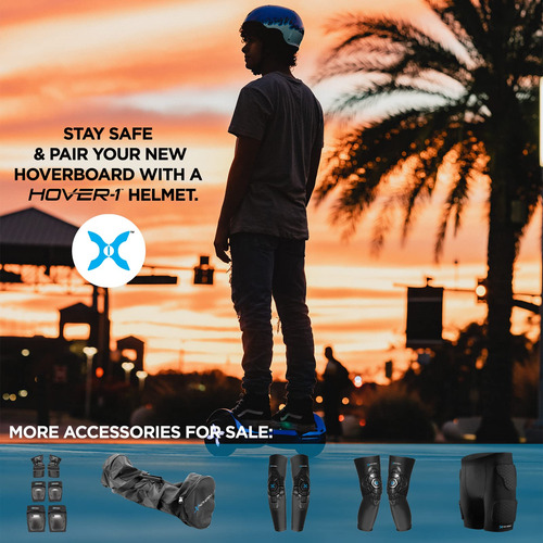 Hoverboard Eléctrico Hover-1 Titan, 7 Mph, Velocidad Máxima,