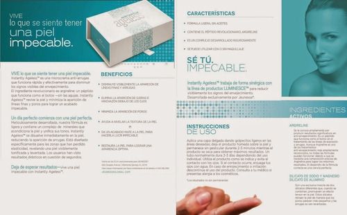 Instantly Ageless No Mas Arrugas 6 Viales