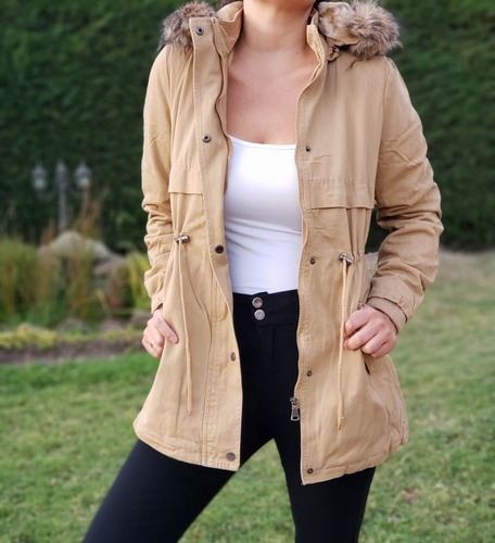 Imagen 7 de 8 de Chaqueta Gabardina Mujer. Forro Piel. S A Xxl. 6 Colores