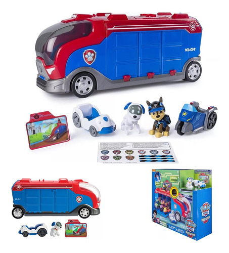 Paw Patrol Camión Mission Cruiser + Figura Y Sonido