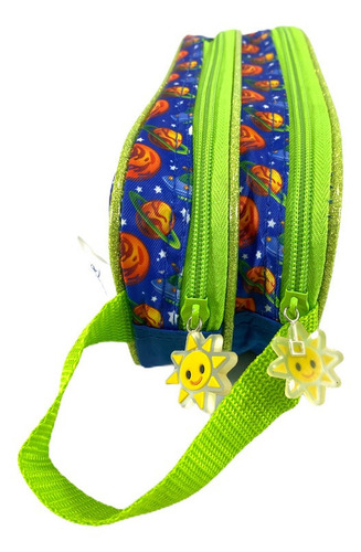 Lapicera Escolar Doble Toy Story Emoji Kinder Color Azul/Verde Estampado